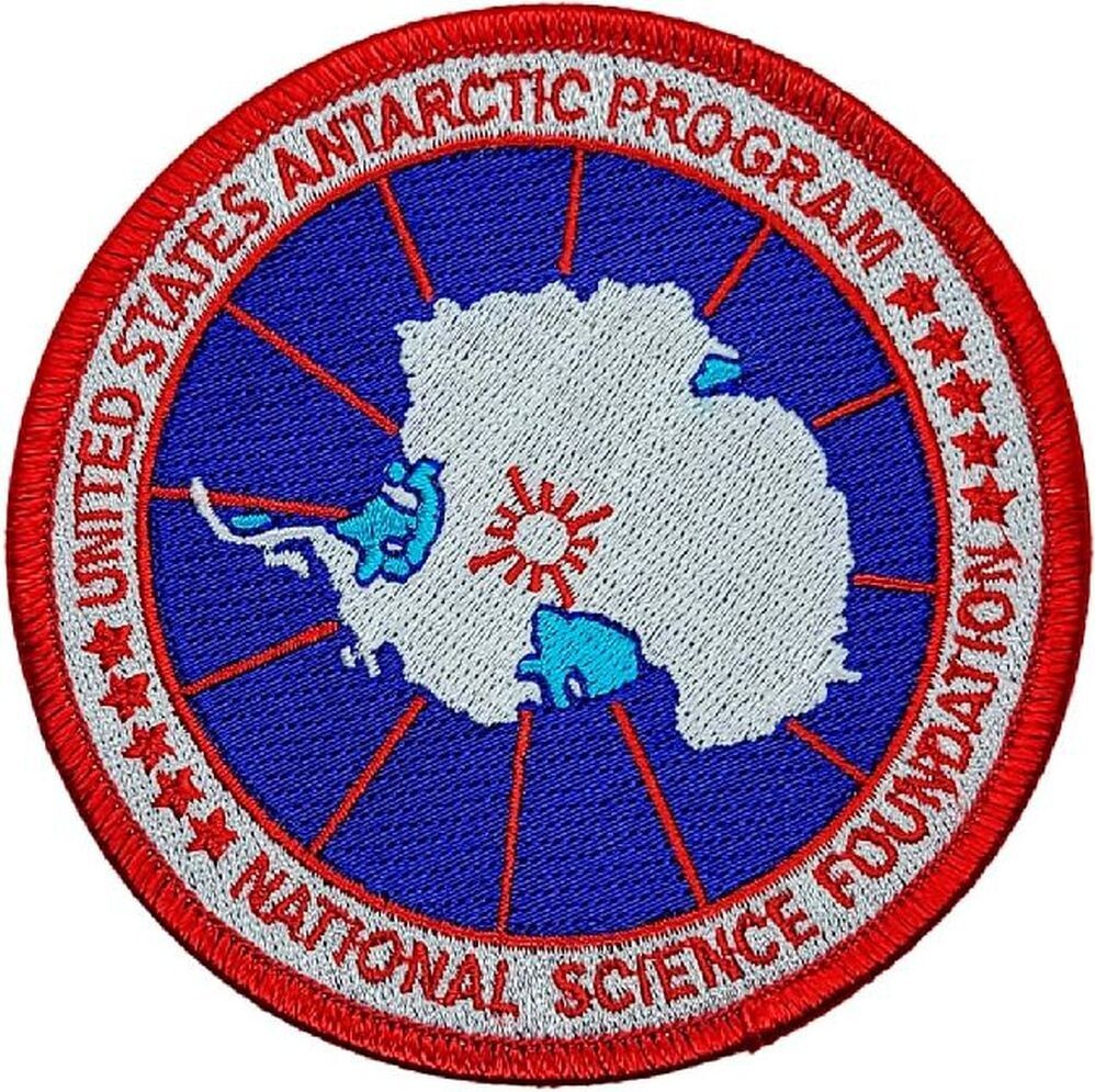 United States Antarctic Program USAP Embroidered Patch |2PC iron on 3.5″