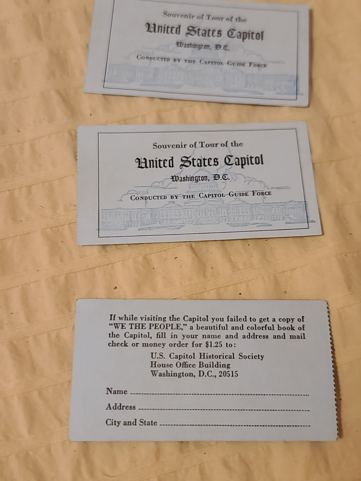Vintage Washington DC United States Capital Souvenirs Lot