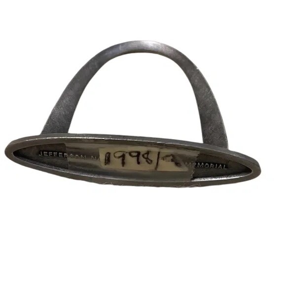 Pewter Arch Jefferson Expansion Memorial Saint Louis Gateway To The West