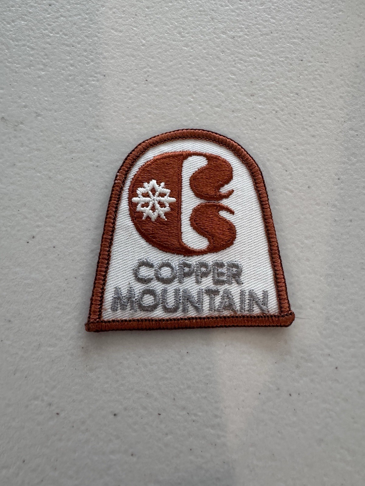 COPPER MOUNTAIN Colorado Ski Resort Iron On Patch