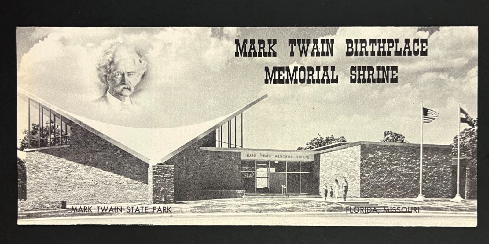 1970s Jefferson MO Mark Twain Shrine Birthplace State Park Vintage Brochure