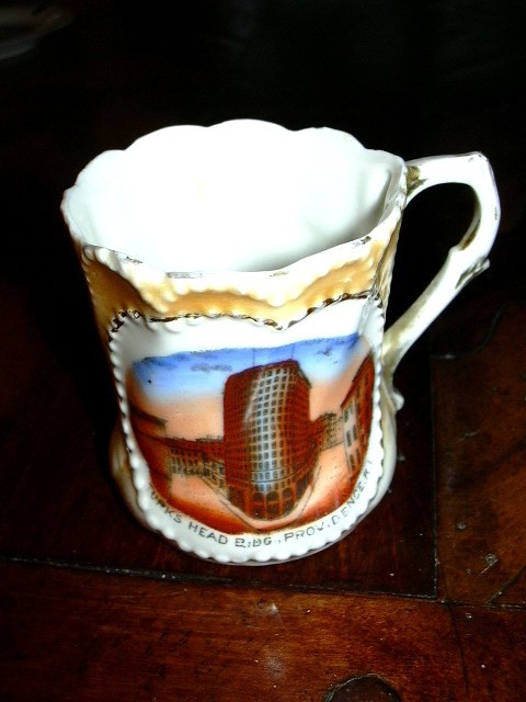 Vintage TURKS HEAD BLDG PROVIDENCE Rhode Island Small Cup