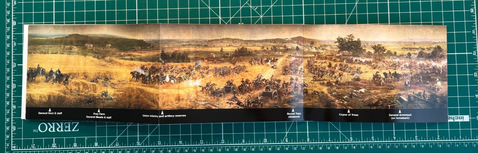 20 Piece Collection Civil War Gettysburg National Park PA Travel Brochures