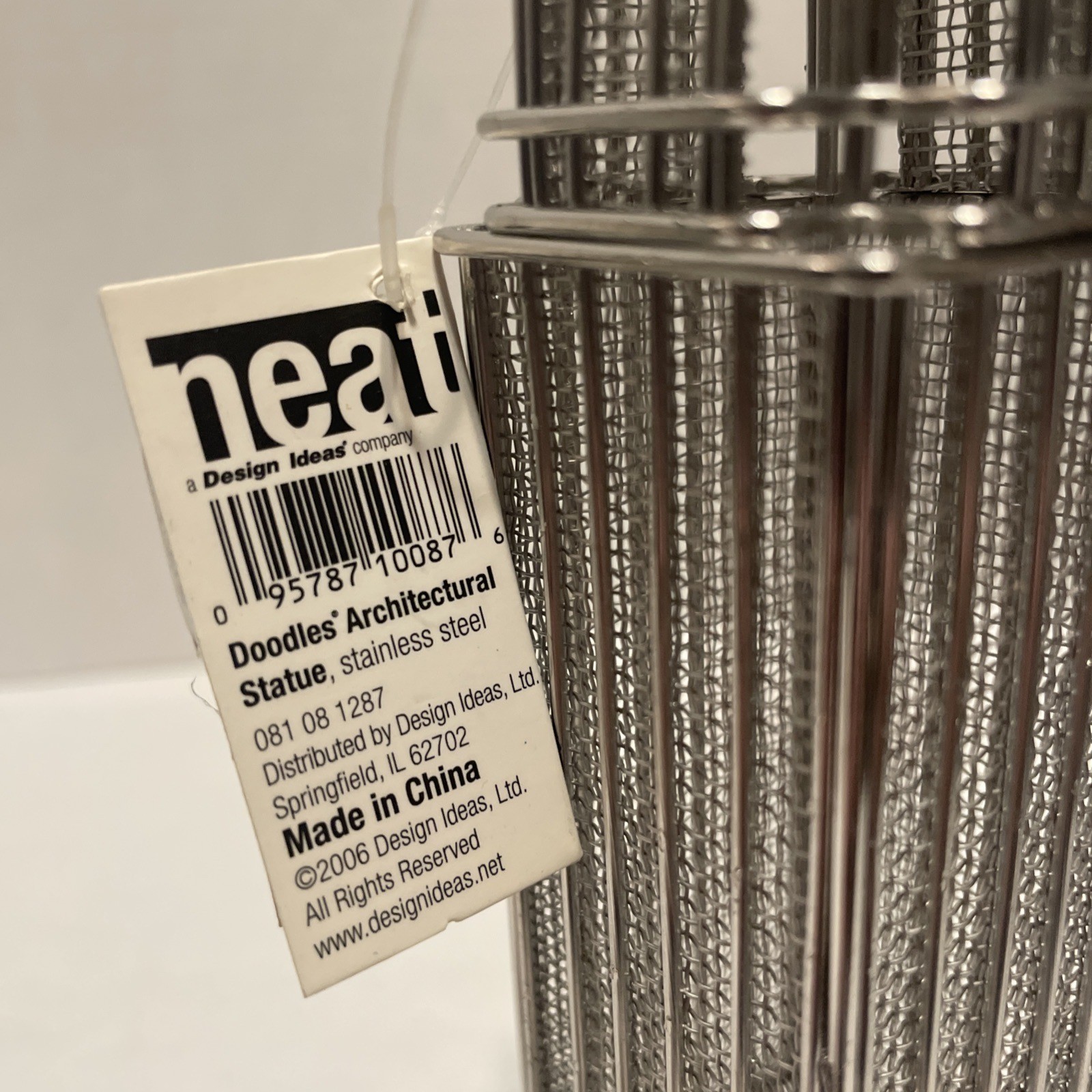 Empire State & Chrysler Buildings 12 Inch Destination Doodles Wire Statues – NWT