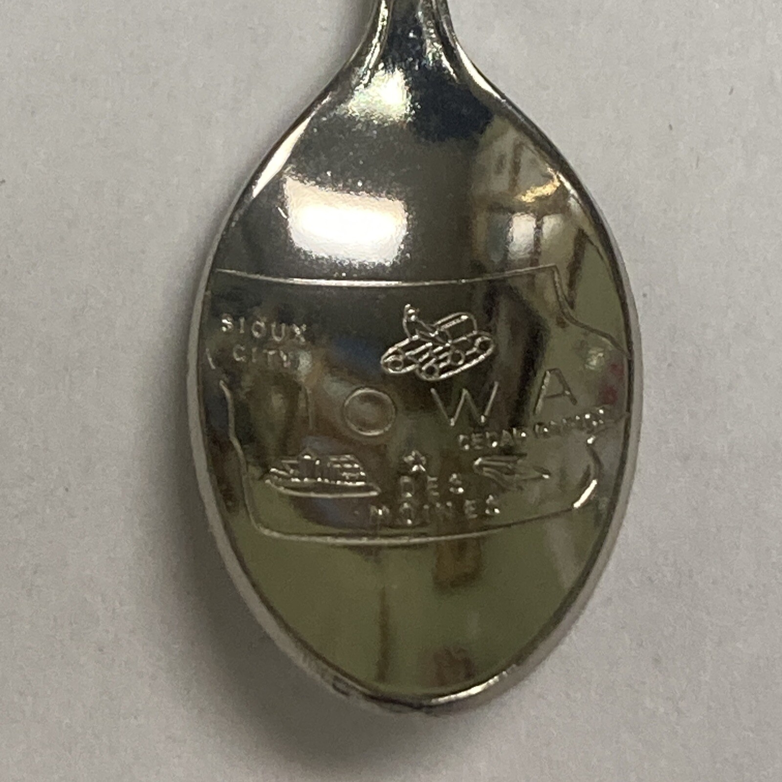Vintage Souvenir Spoon US Collectible Iowa