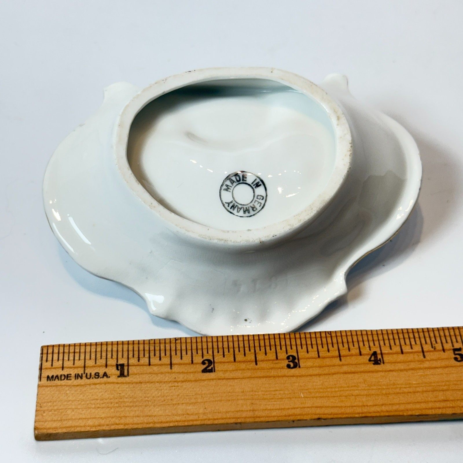 WASHINGTON UNIVERSITY ST LOUIS MO MISSOURI ANTIQUE Souvenir CHINA TRINKET DISH