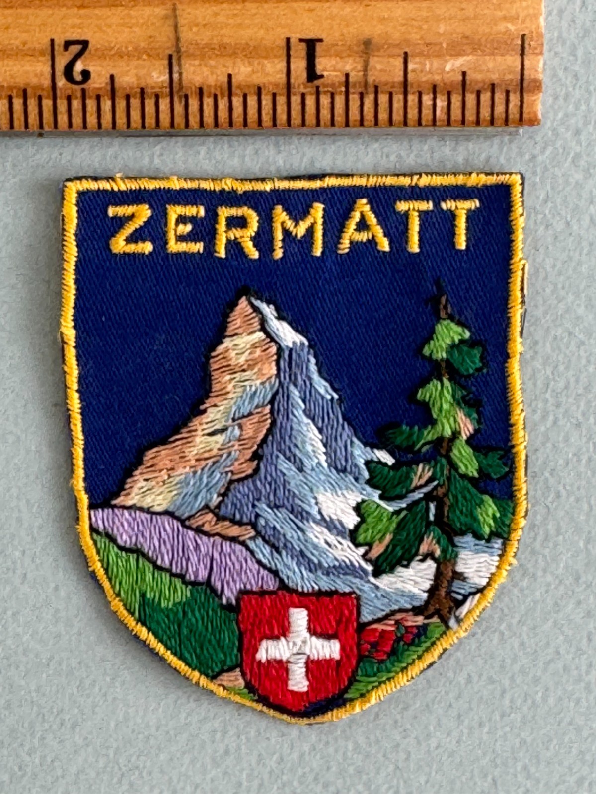 Vintage Embroidered Patches EUROPEAN Travel Souvenirs Lot of 15 Vibrant & MINT!