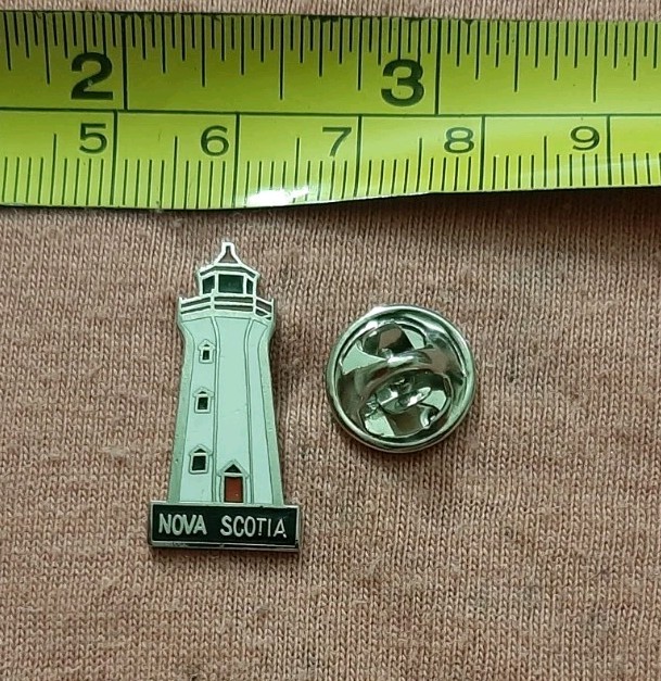 Nova Scotia Canada Canadian Travel Souvenir Enamel Lapel Pin