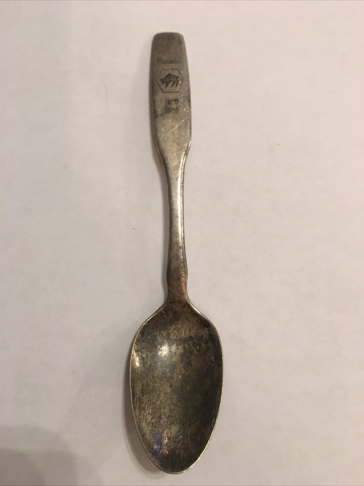 Vintage Souvenir Spoon Collectible. Manitoba 1870-1970 Canada