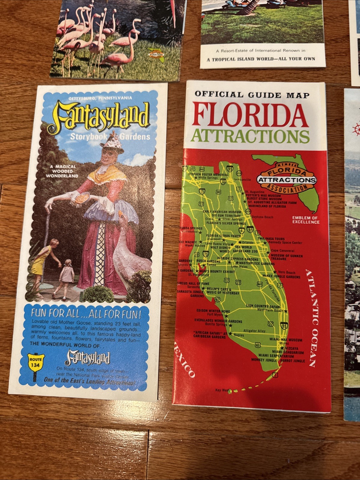 Vintage 1960s – 1970s Florida Brochures – Miami, Key Biscayne, Daytona, Etc – 18