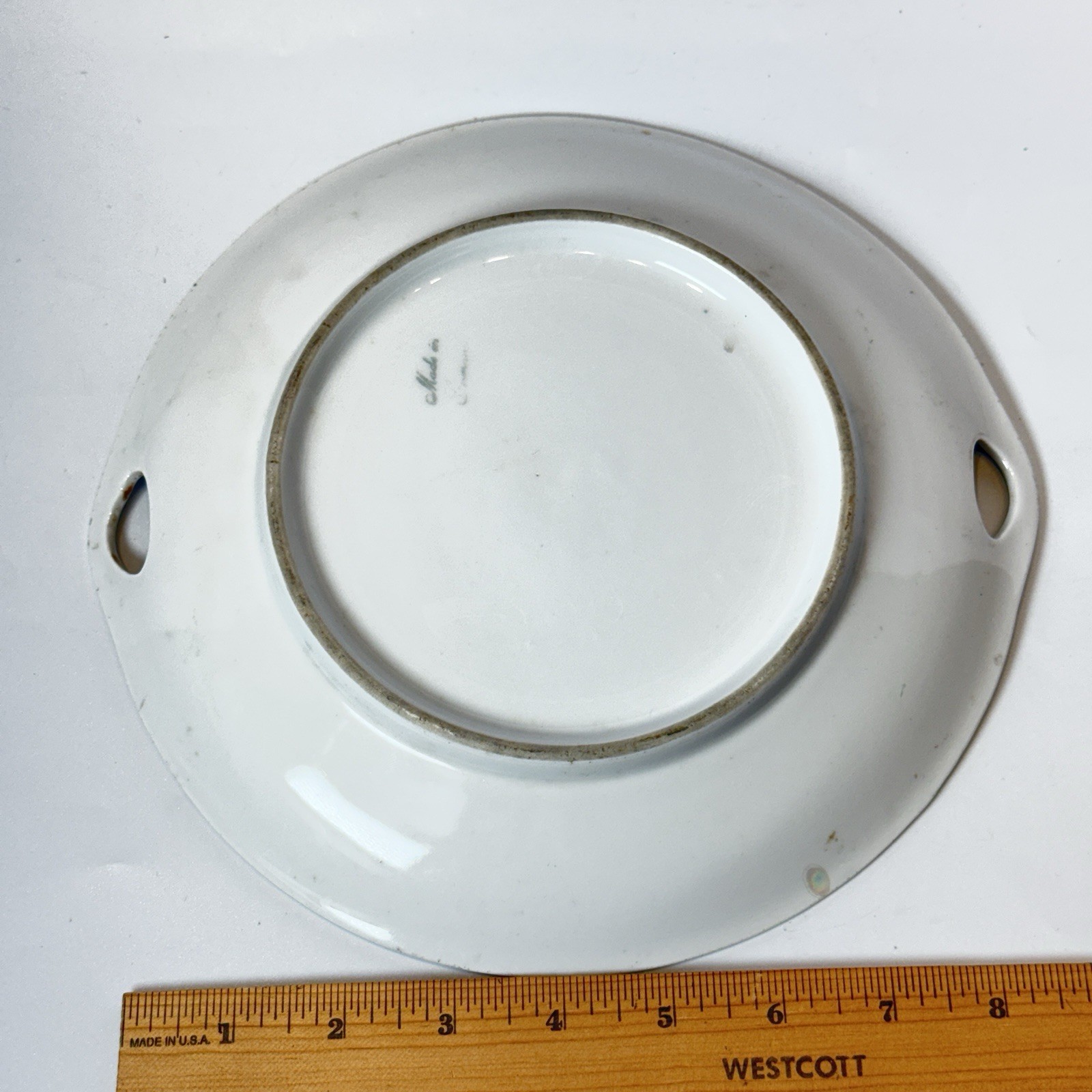 GENERAL VIEW – NIAGARA FALLS – CANADA Souvenir ANTIQUE TRINKET CHINA DISH PLATE