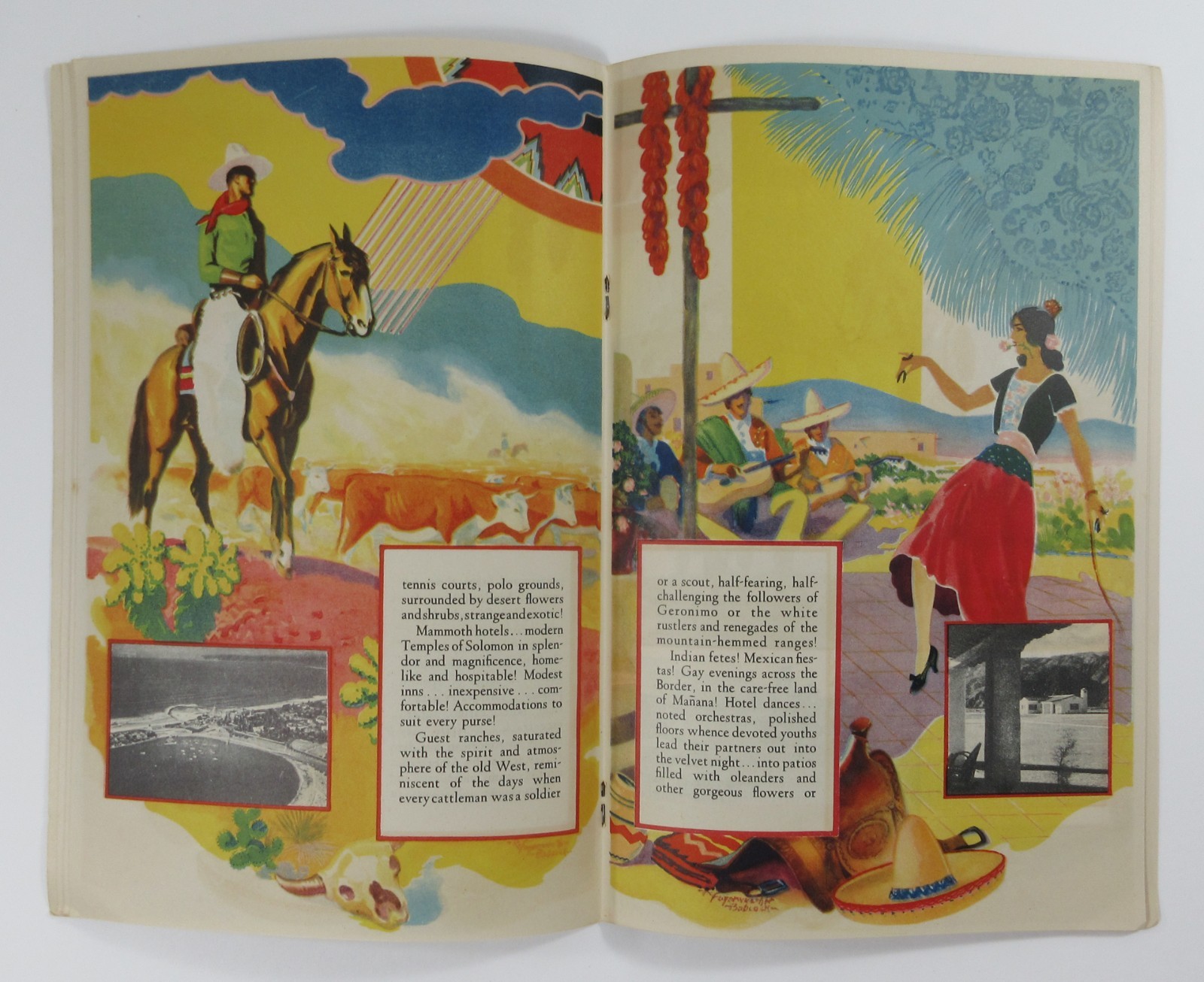 California Arizona Desert Travel Brochure Southwest Rock Island Railroad 1931