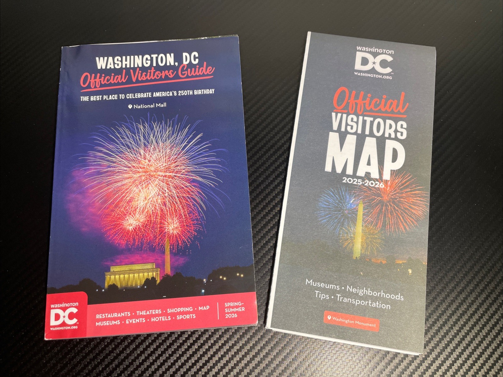 Official Washington DC 2025-2026 Visitors Map & Guide New
