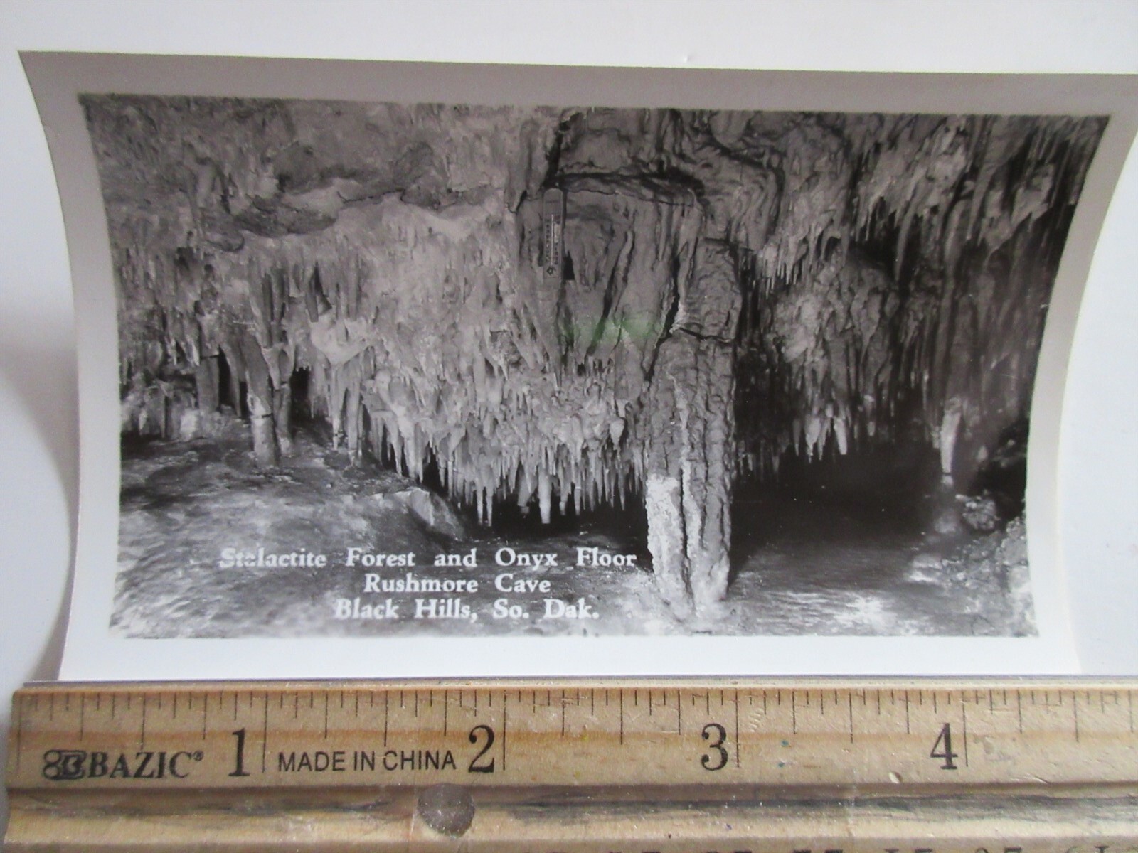 vintage Rushmore Cave 9 photos in envelope Canedy’s Camera Shop South Dakota