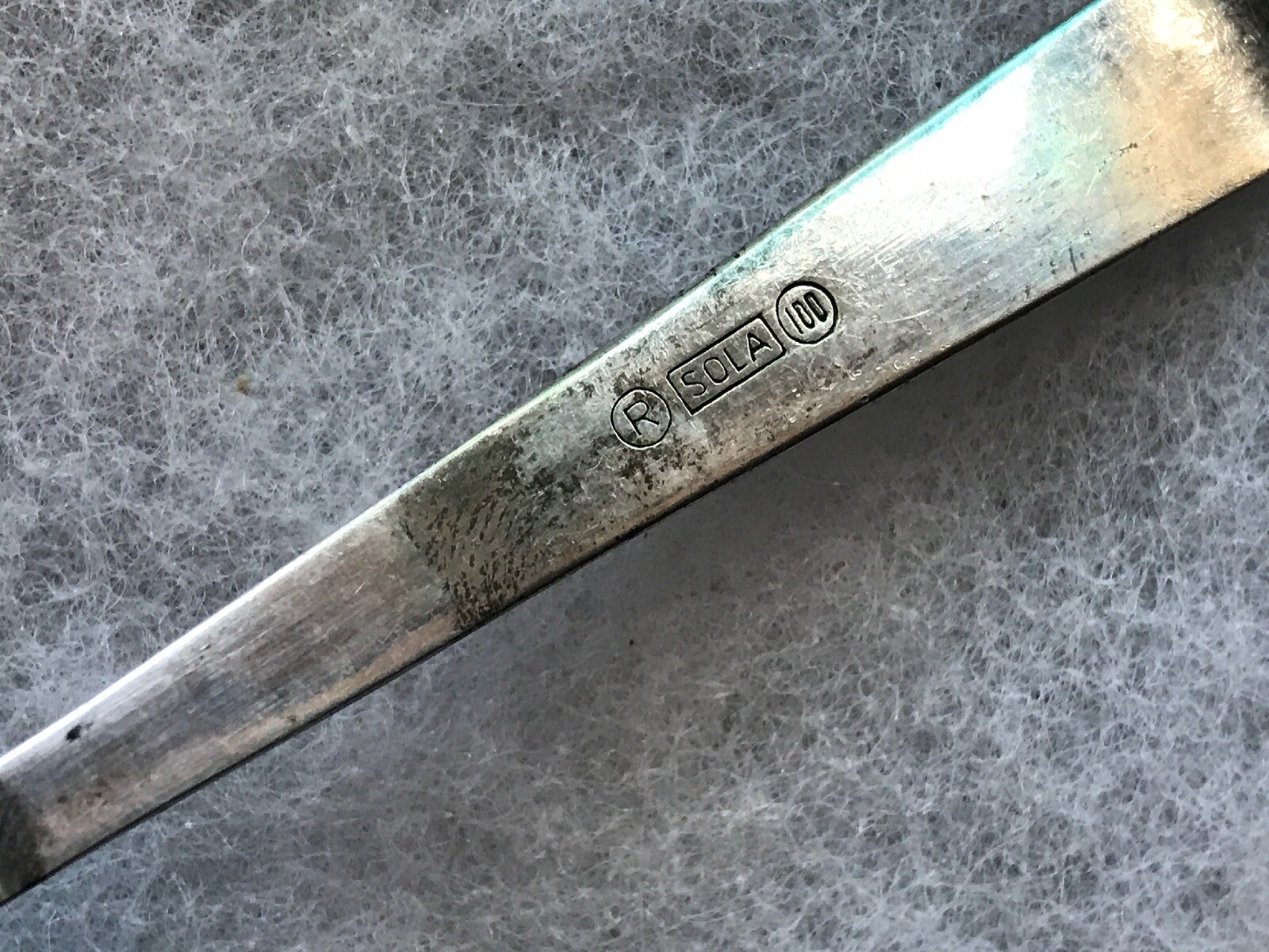 PONTOON BRIDGE Vintage Souvenir Letter Opener, CURACAO, N.A.