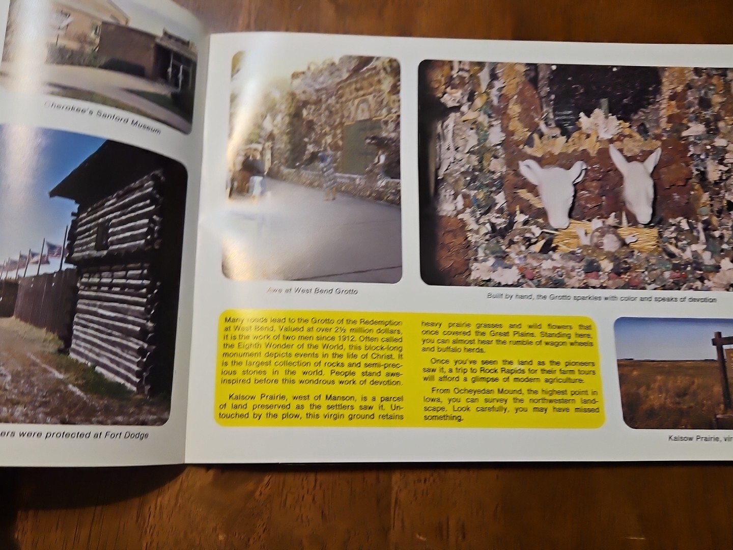 IOWA VISITORS GUIDE RARE OLD VINTAGE BOOKLET