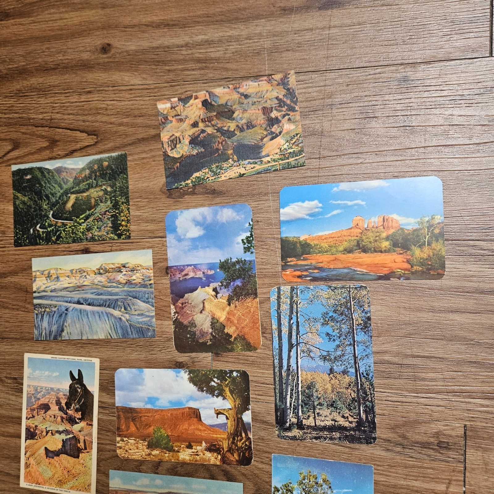 Lot of 13 VTG Arizona Postcard Grand Canyon Painted Desert Sedona Linen Chrome