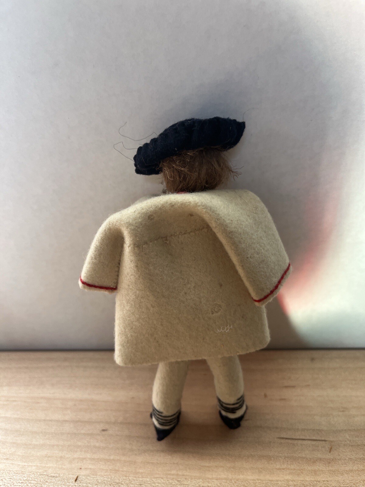 CULTURAL SOUVENIR CLOTH DOLL EASTERN EUROPE 6” VTG