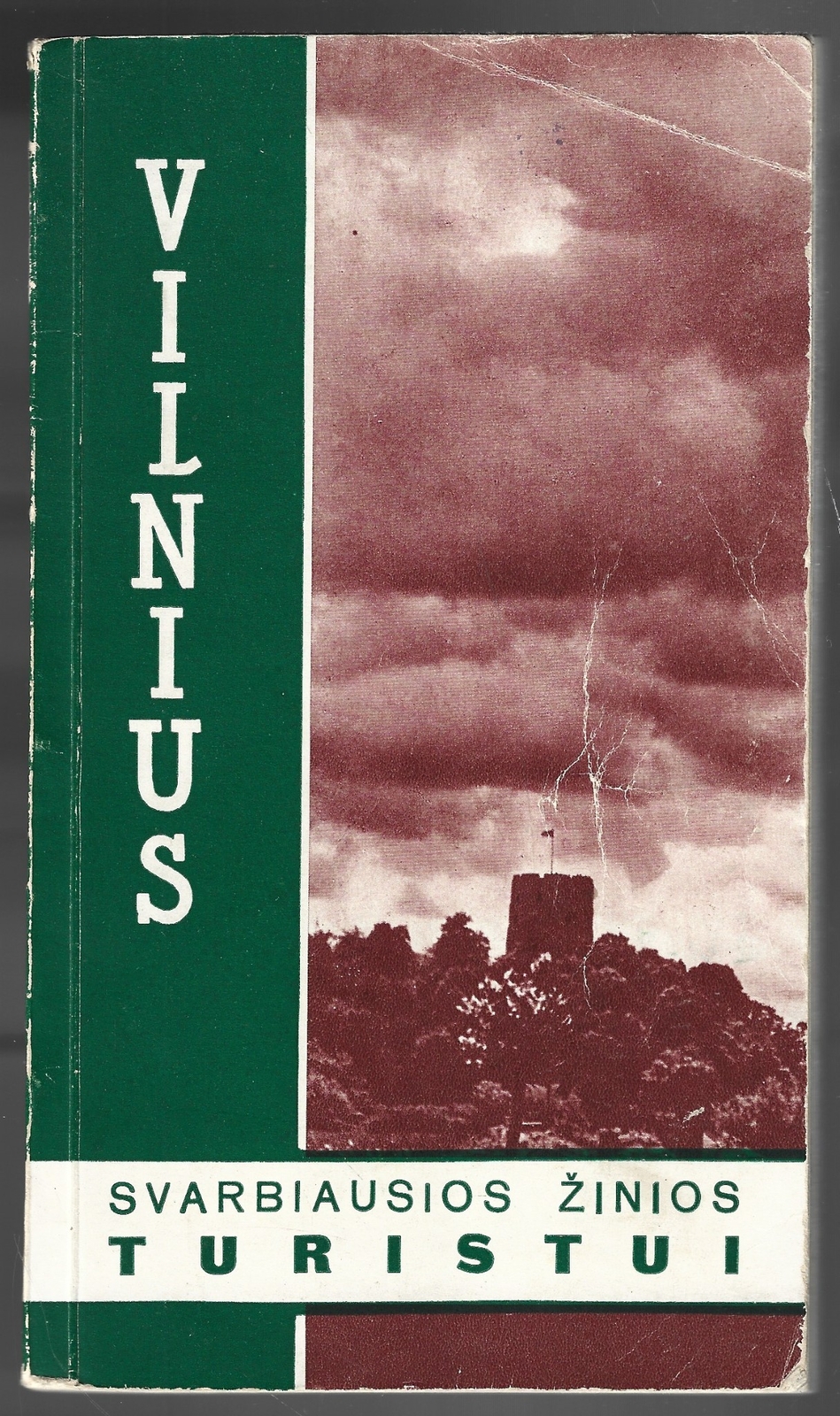 Vilnius Ukraine 1957 Tourist Booklet Illustrated Cyrillic