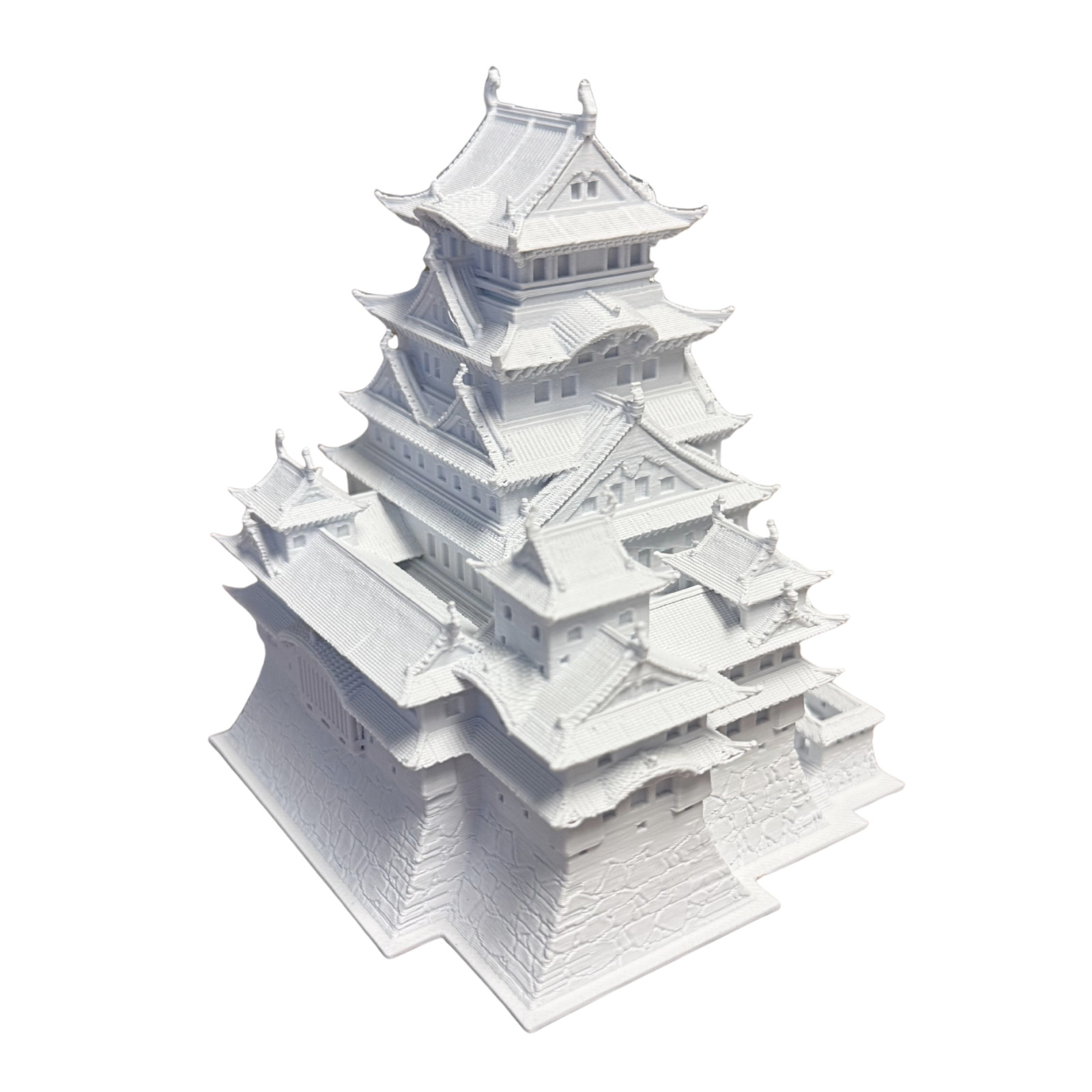Himeji Castle Statue Japan – Detailed White Japanese Architectural Model