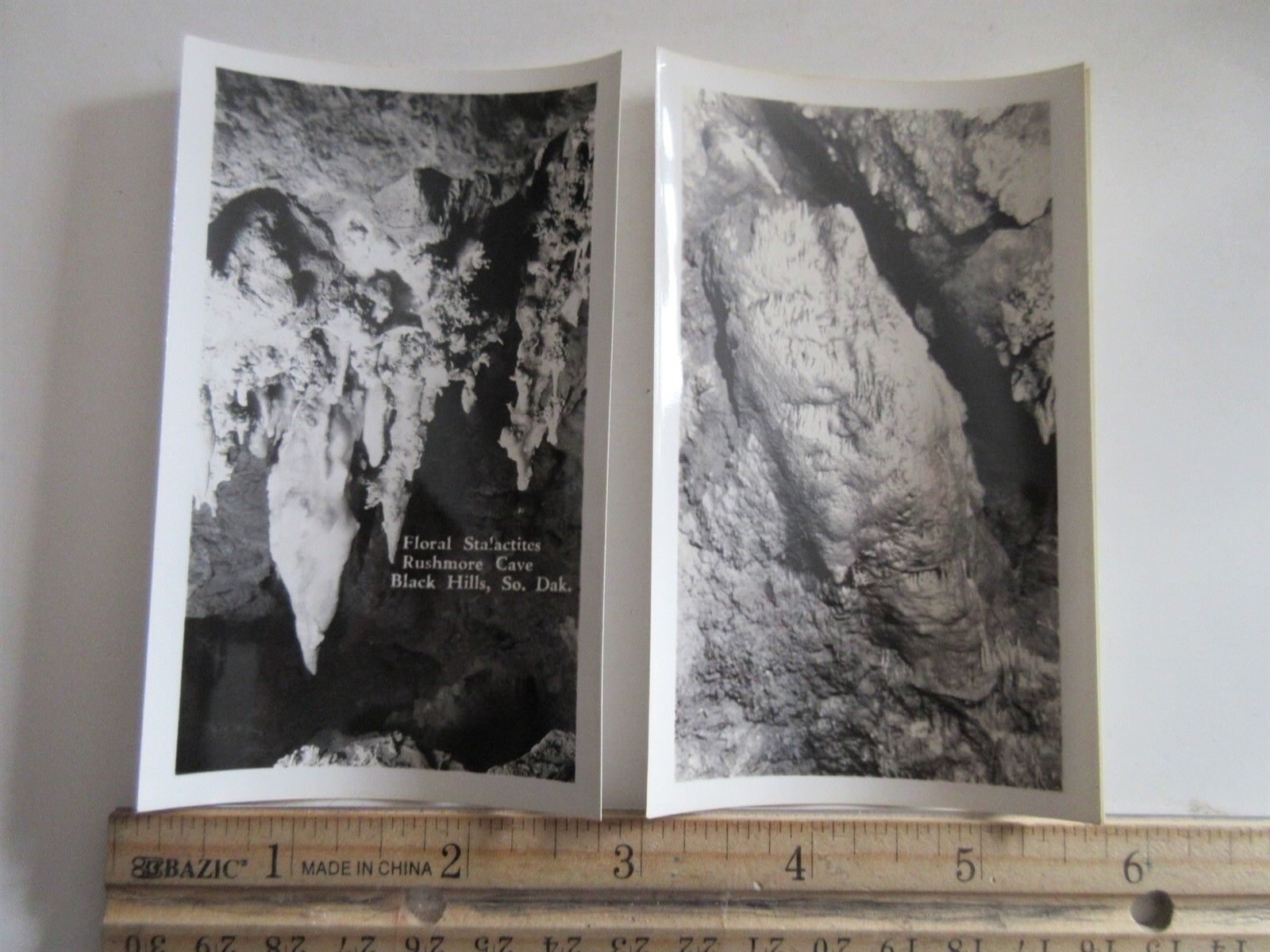 vintage Rushmore Cave 9 photos in envelope Canedy’s Camera Shop South Dakota