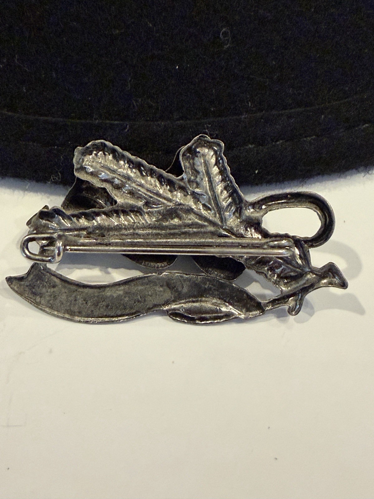 Vintage Frauenchiemsee Germany Hat Pin – Alpine Hiking Boots Souvenir Badge