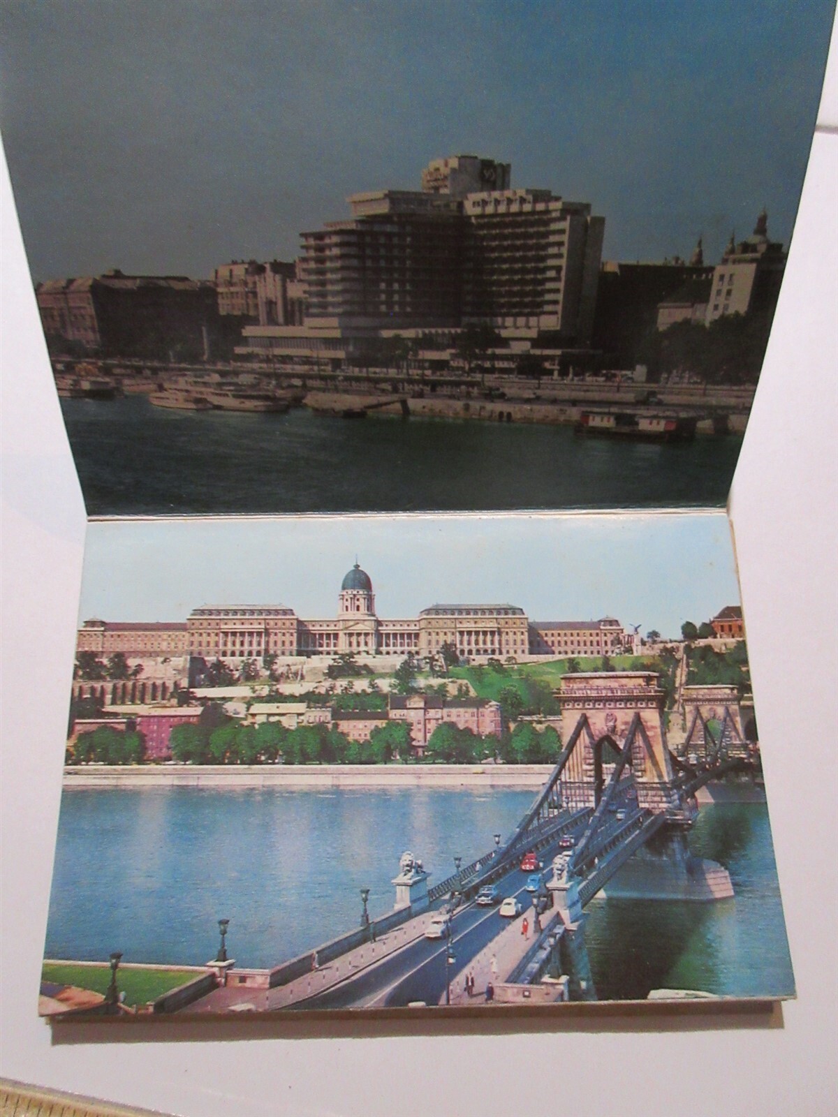 BUDAPEST Vintage Book of color Souvenir PHOTOS