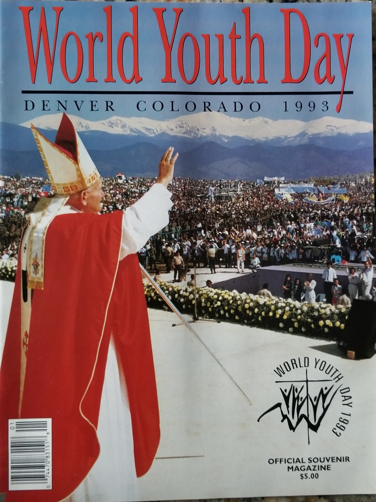 World Youth Day, Denver Colorado 1993 Souvenir Magazine