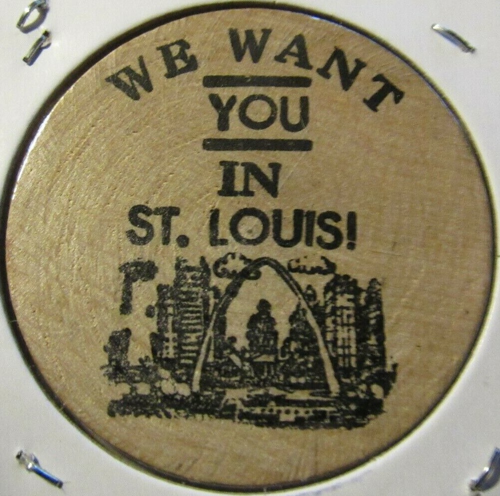 1979 A.N.A. 88th Convention St. Louis, MO Wooden Nickel – Token Missouri