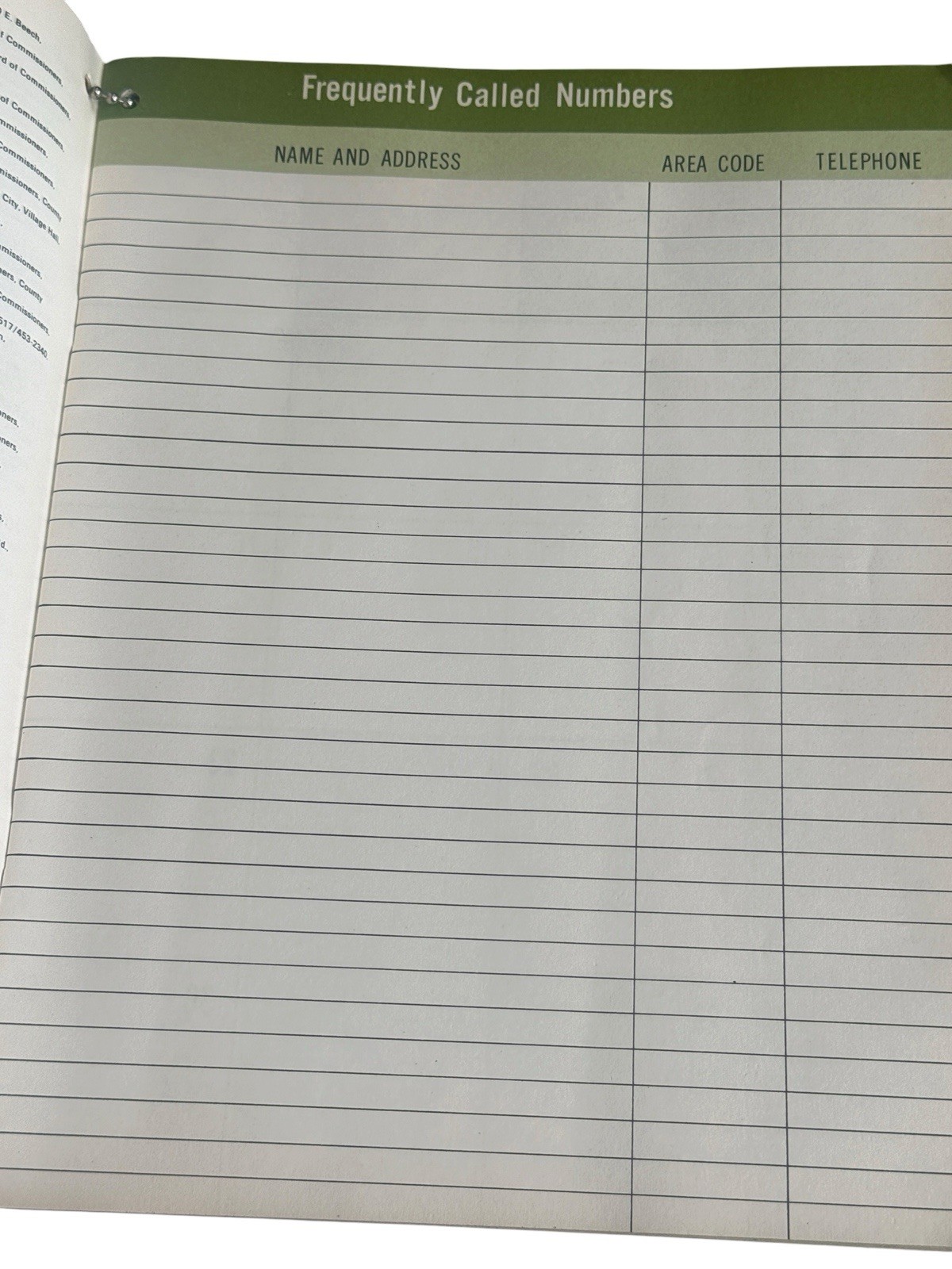 1976 East Michigan Buyer’s Guide EMTA Planner Bay City Tourist Assoc Unused Vtg
