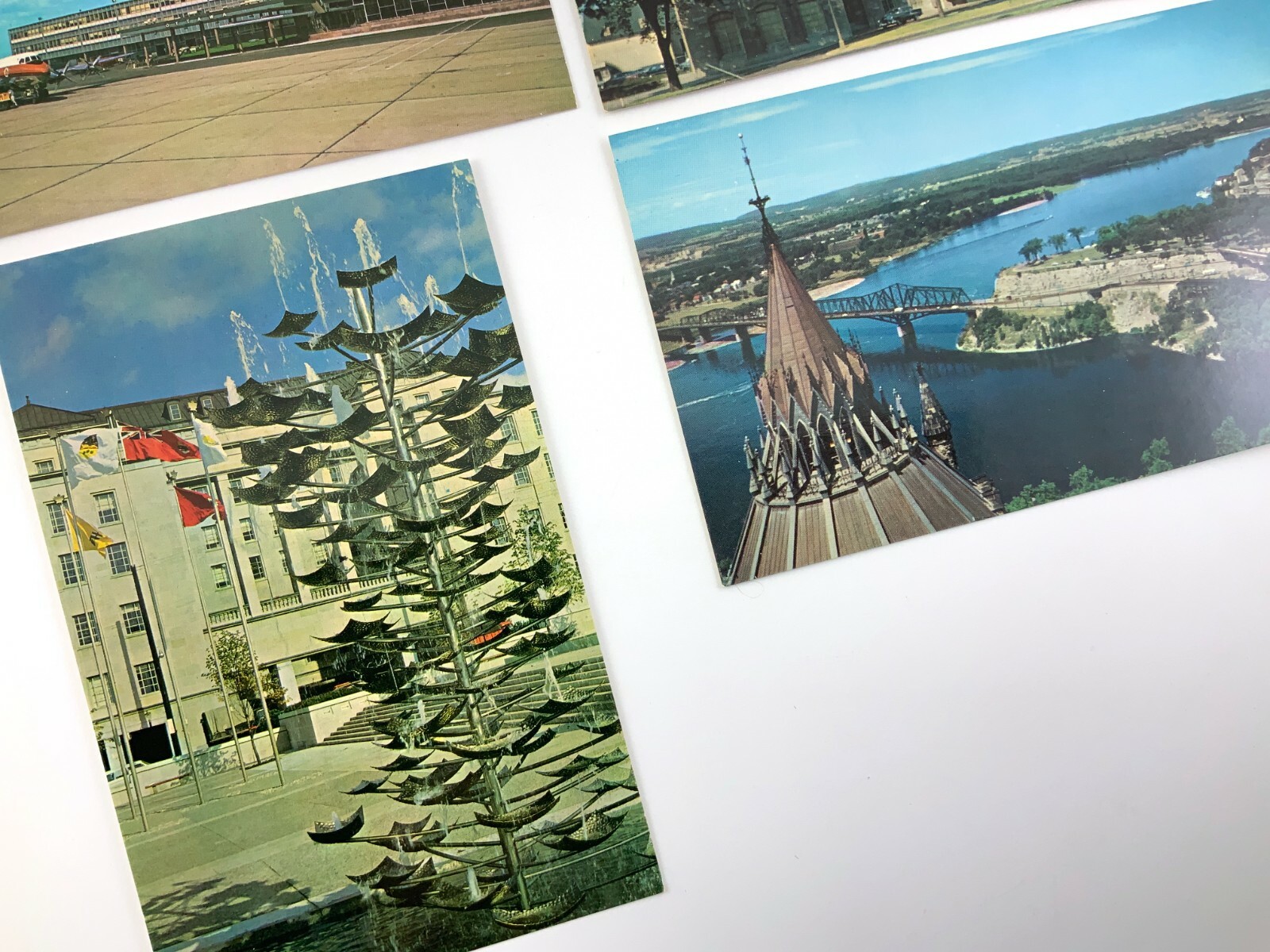 Ottawa Ontario Capital Lot Of 6 Souvenir Printed Lithograph Post Cards 709C