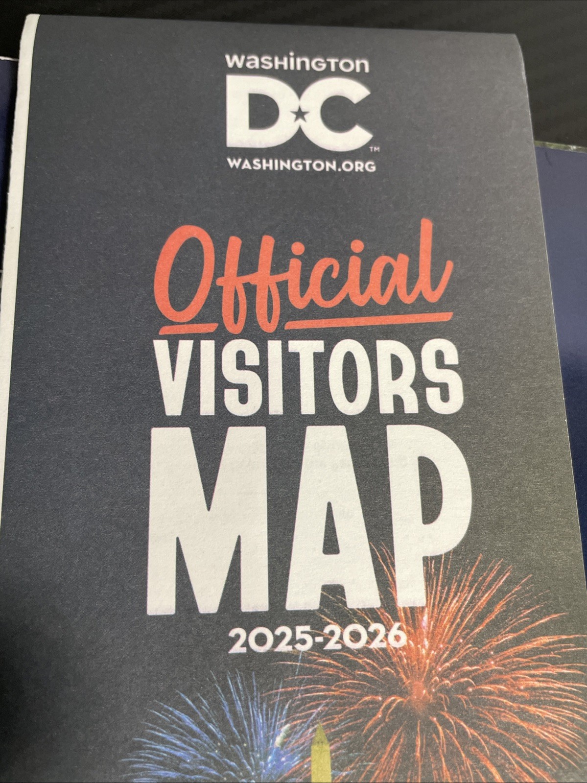 Official Washington DC 2025-2026 Visitors Map & Guide New