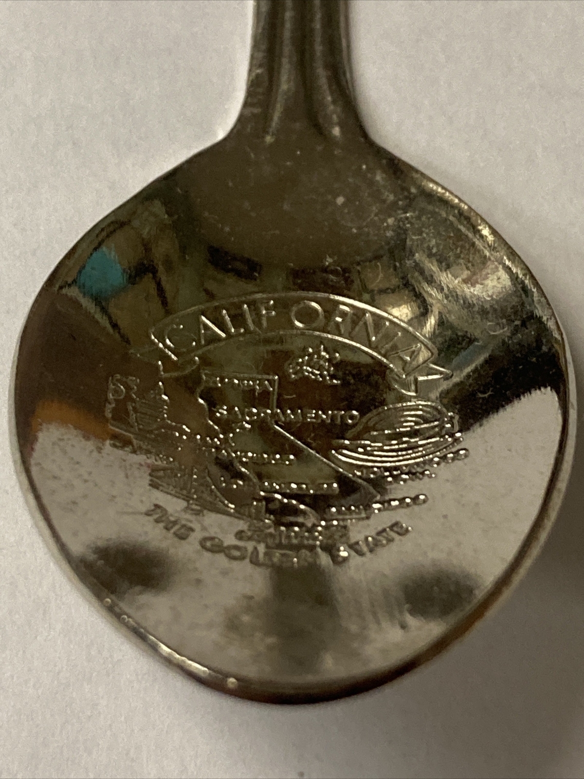 California Est 1850 Vintage Souvenir Spoon Collectible