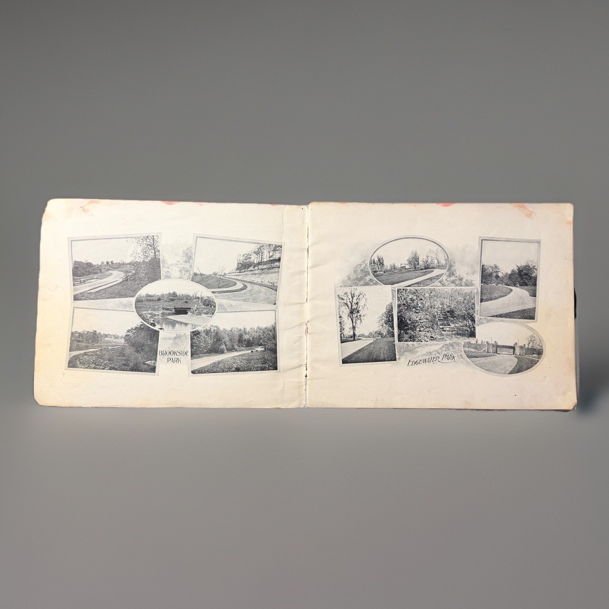 1905 Glimpses Of Greater Cleveland Old Time Views Ohio Photo Souvenir Book