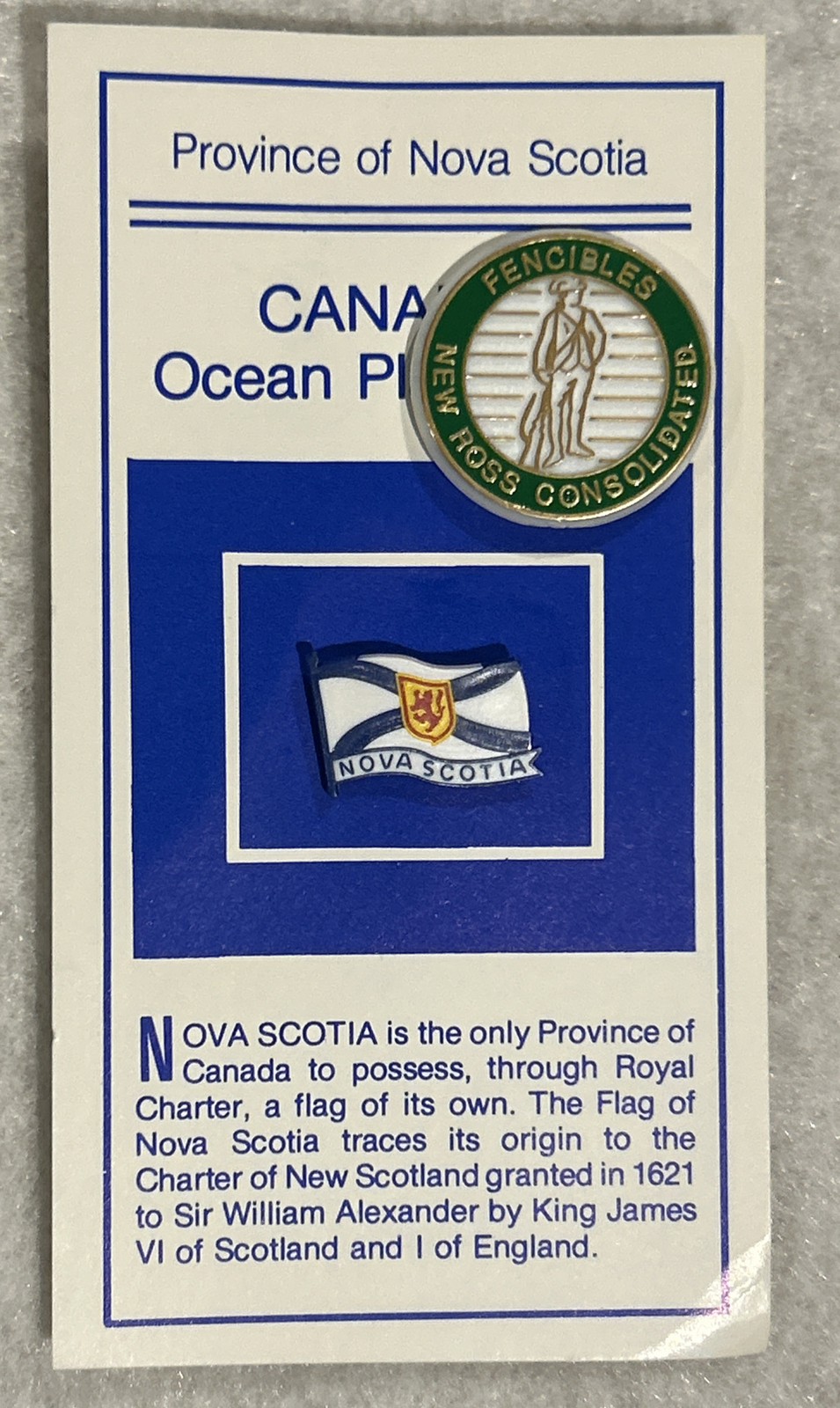 Nova Scotia Pins