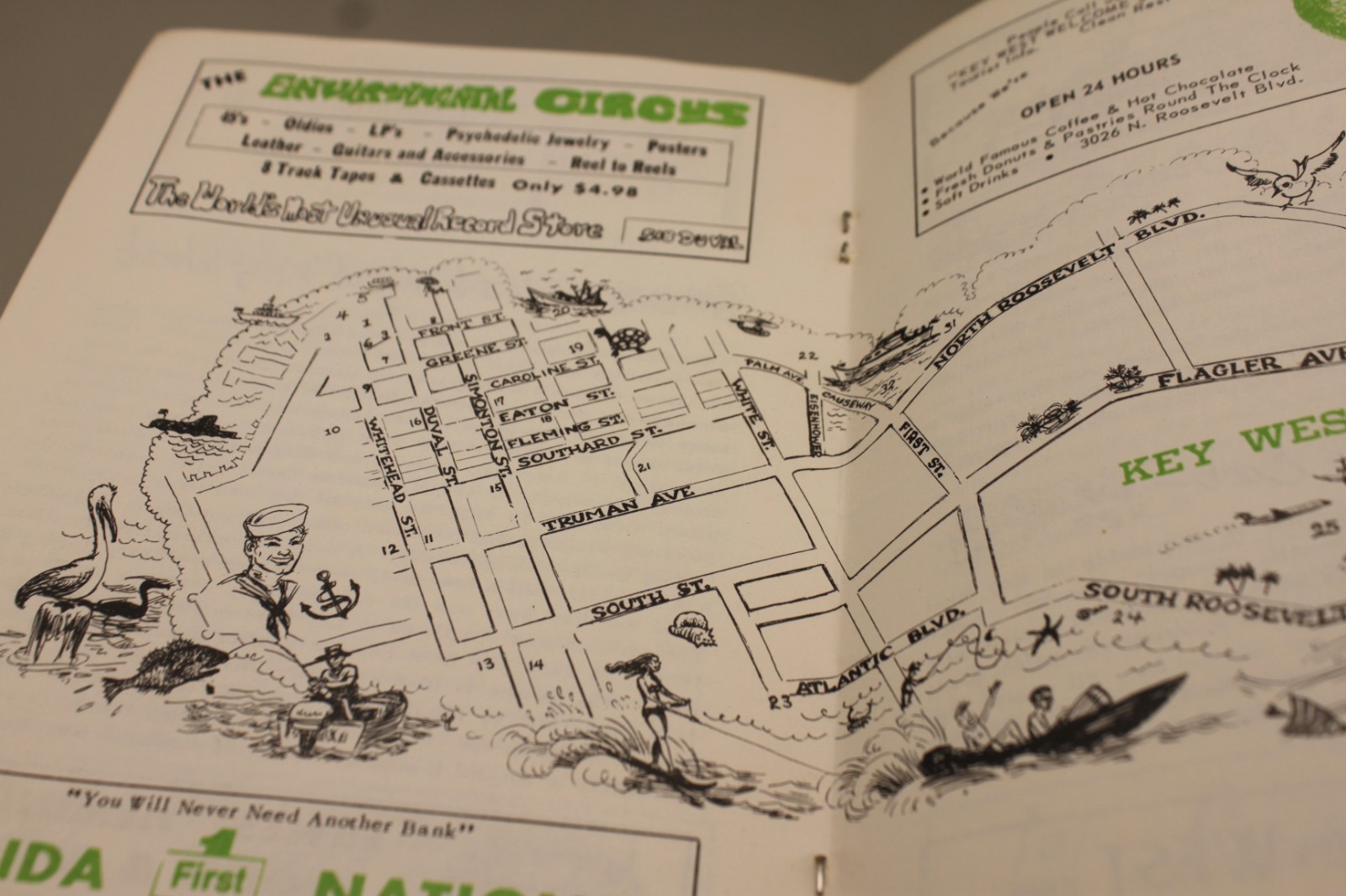 1950’s Key West Florida Travel Guide