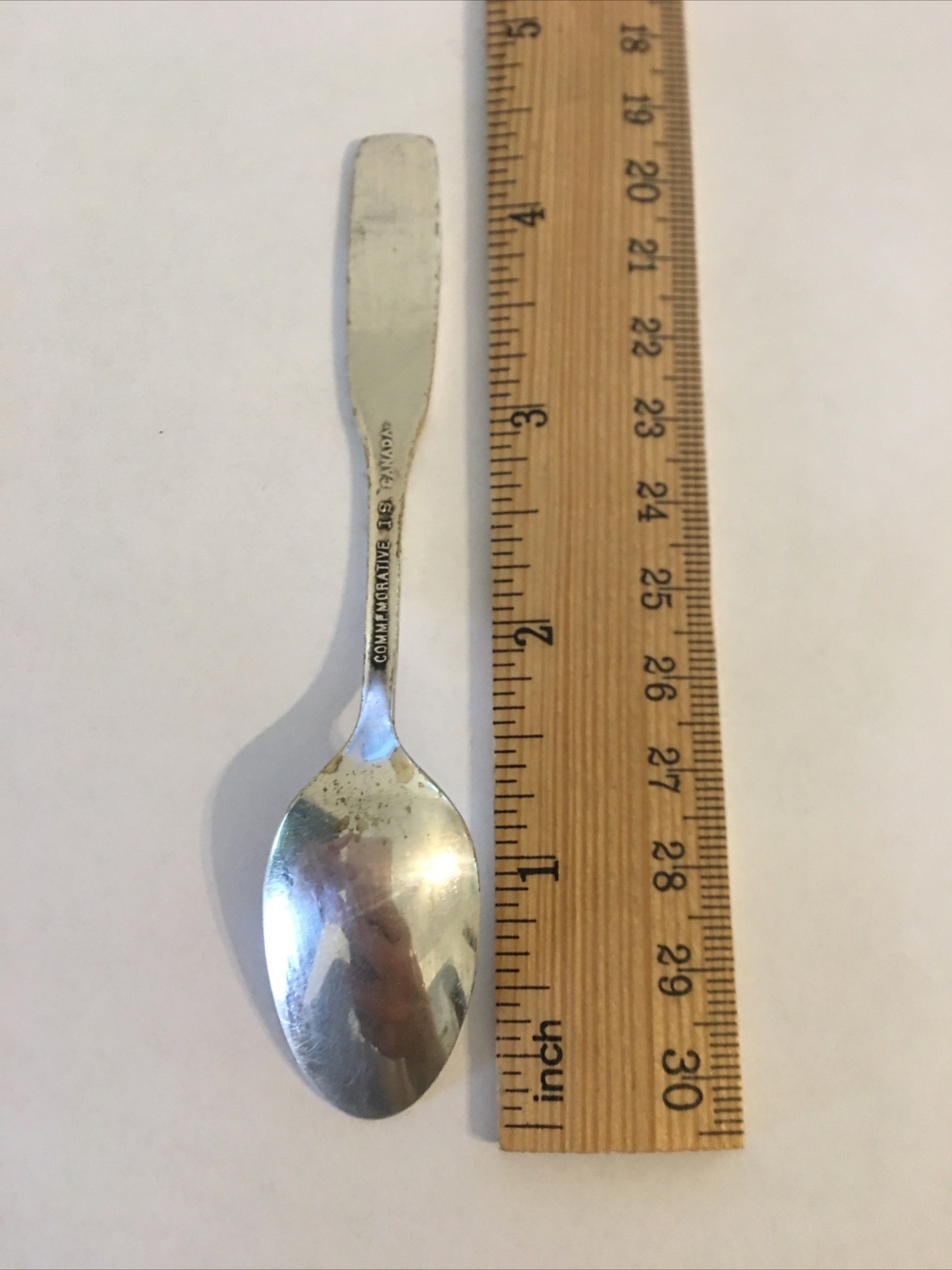 Ancaster Fair 125 AAS 1850 1975 Vintage Souvenir Spoon Collectible
