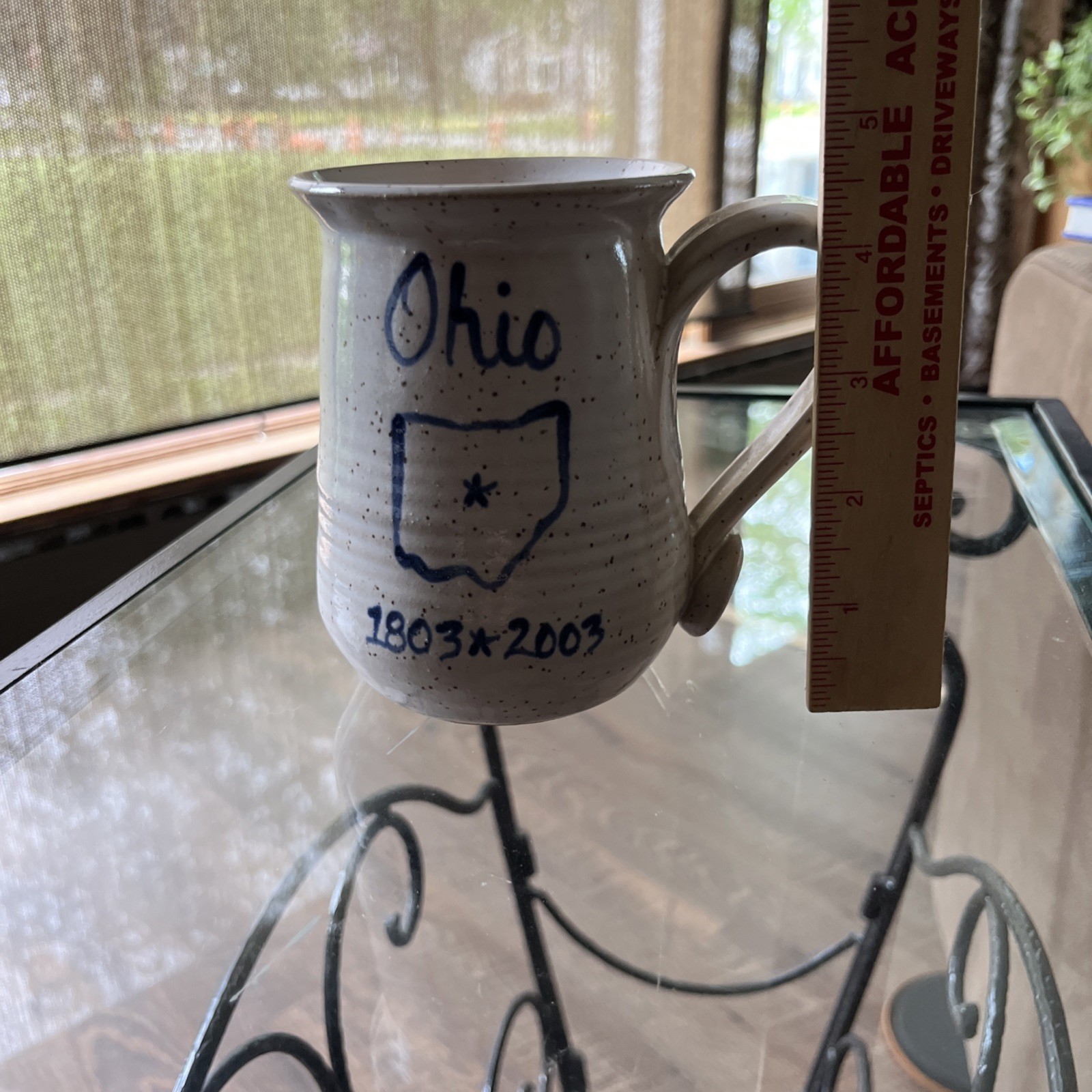 NEW OHIO Bicentennial 1803-2003 Sovenir Mug Cup