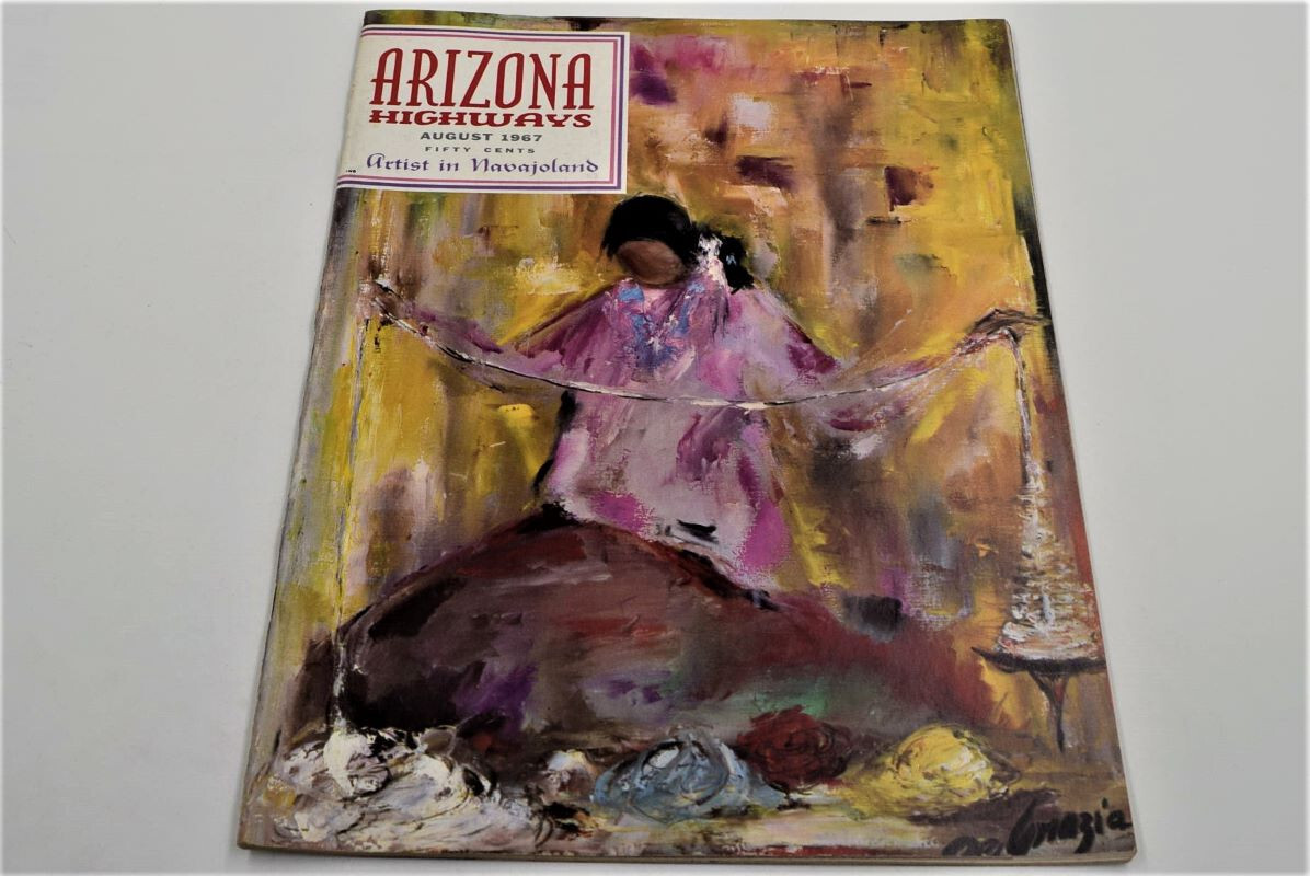 Vintage Arizona Highways Magazine (Lot of 8 Issues) Year Circulated (1967)