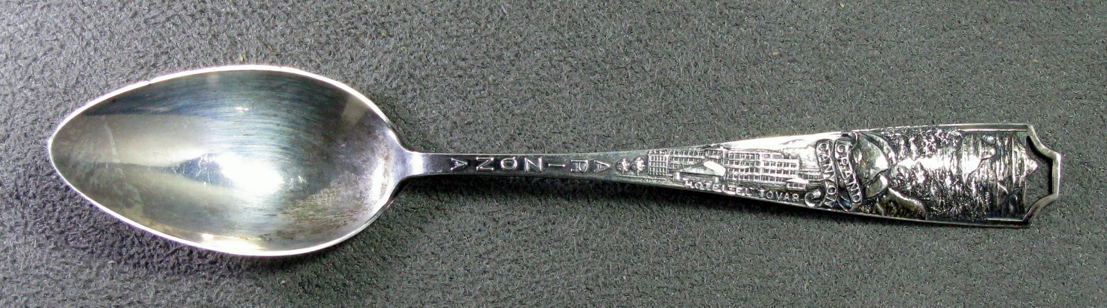 Sterling Silver Souvenir Coffee Spoon Grand Canyon Hotel Tovar Hopi House
