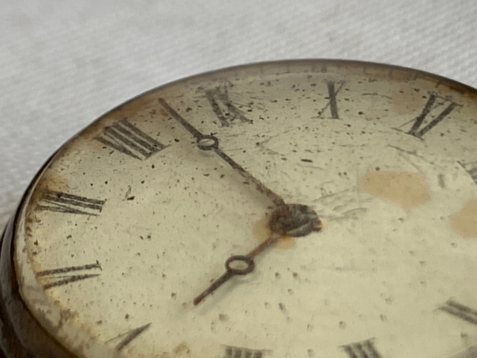 1876 Centennial Exhibition Faux Pocket Watch Souvenir Fob Pendant Main Building