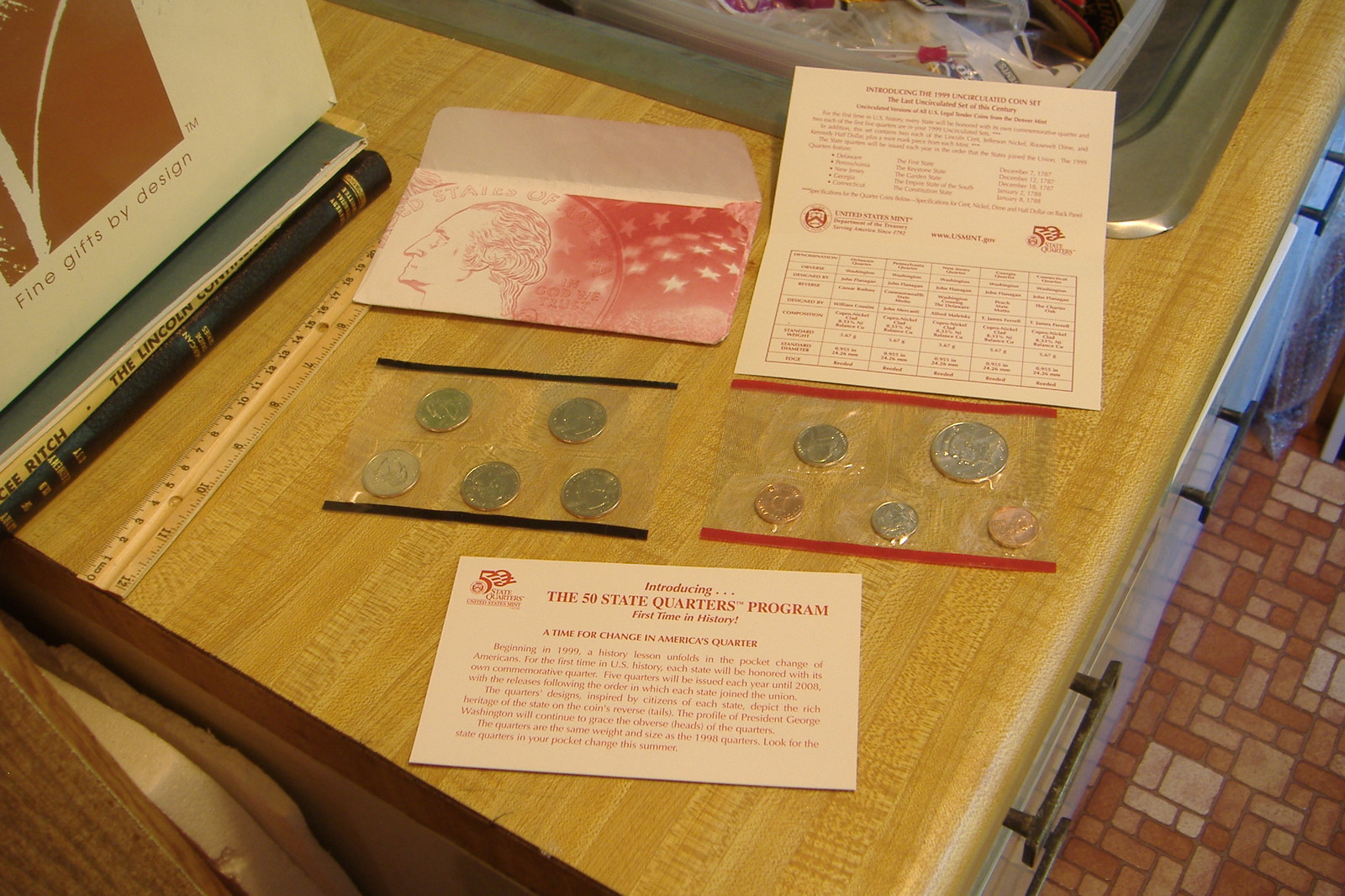 ~1999 UNITED STATES MINT UNCIRCULATED COIN SET~DENVER~