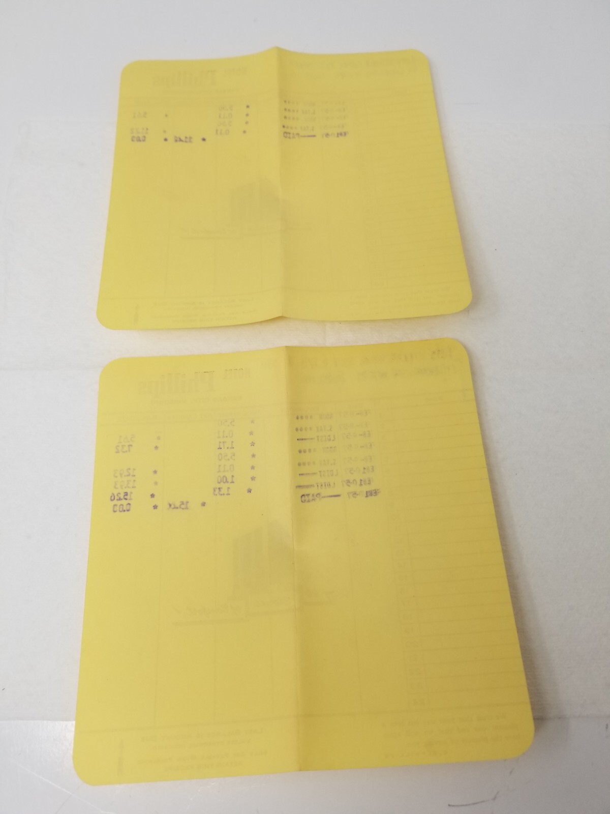 Hotel Phillips Bill February 1957 Kansas City Missouri 20 Stories of Comfort