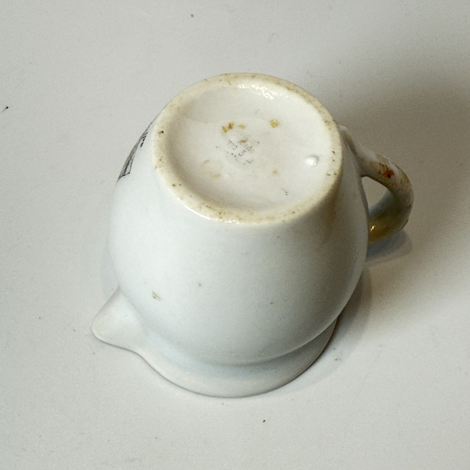 BRADFORD Pennsylvania PA Antique KINZUA BRIDGE Souvenir TRINKET CREAMER