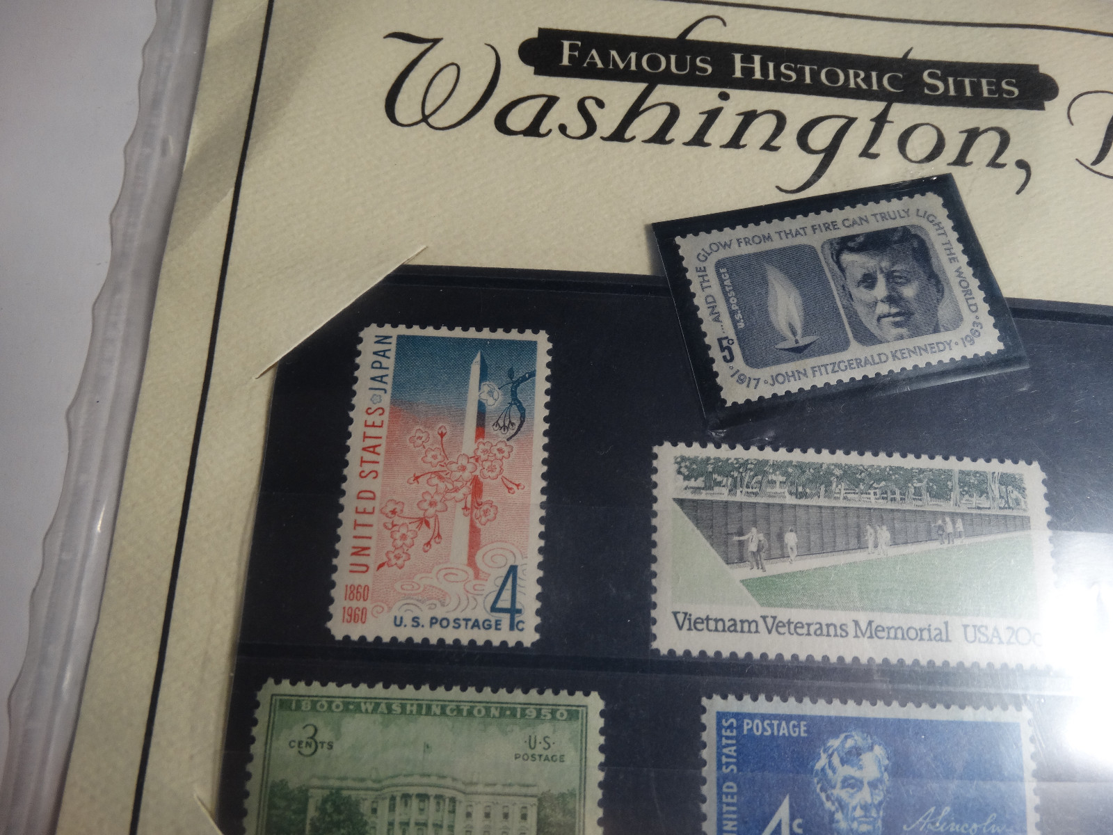 Famous Historic Sites: Washington, DC – A Collection of Mint U.S. Postage Stamps