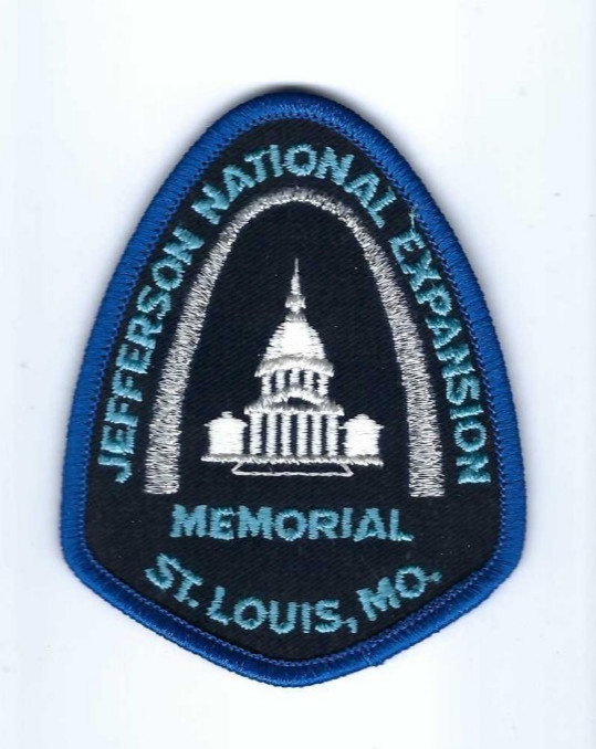 Jefferson National Expansion Memorial St. Louis, Missouri Travel Souvenir Patch