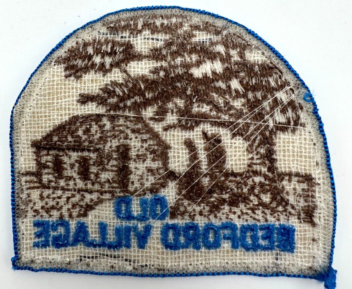 Old Bedford Village Pennsylvania Historic Site Embroidered Souvenir Travel Patch