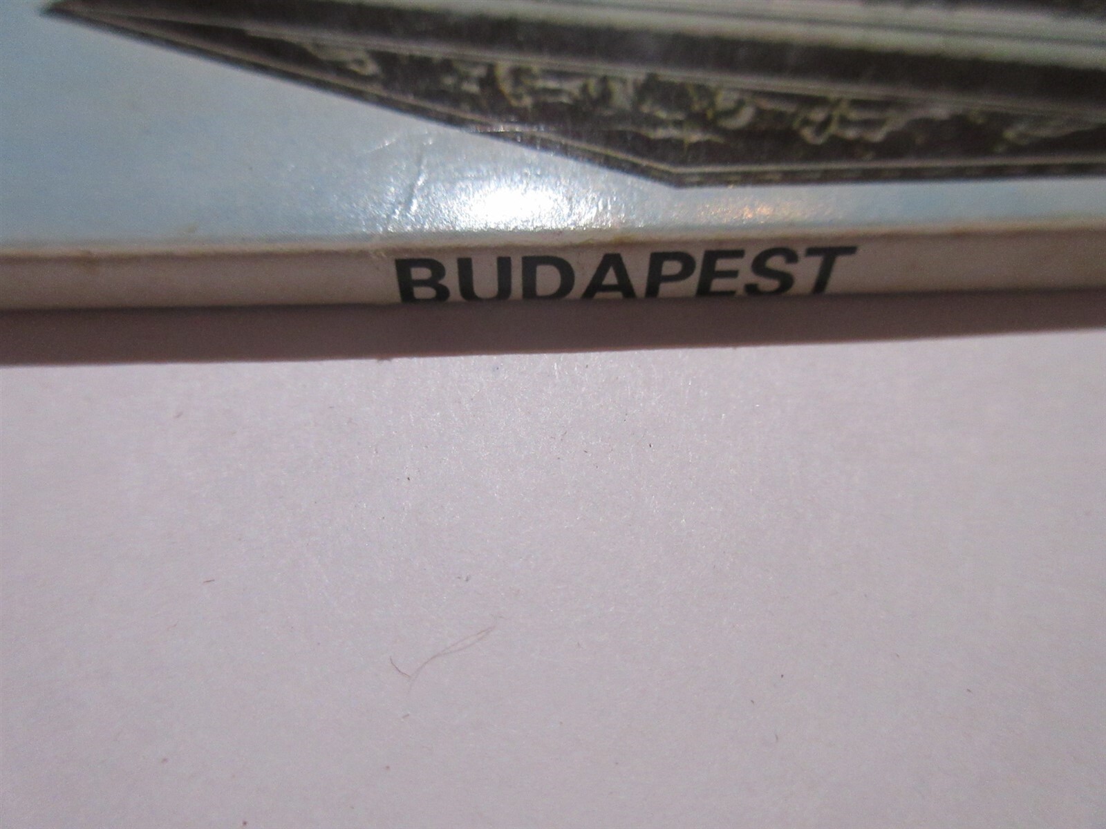 BUDAPEST Vintage Book of color Souvenir PHOTOS