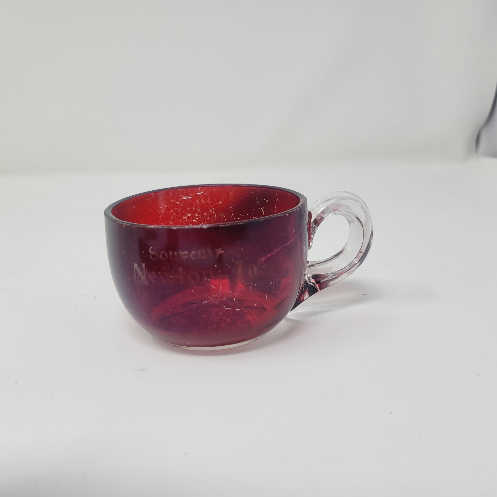 Newton, Iowa Souvenir Ruby Flash Souvenir Coffee Cup or Tea Cup