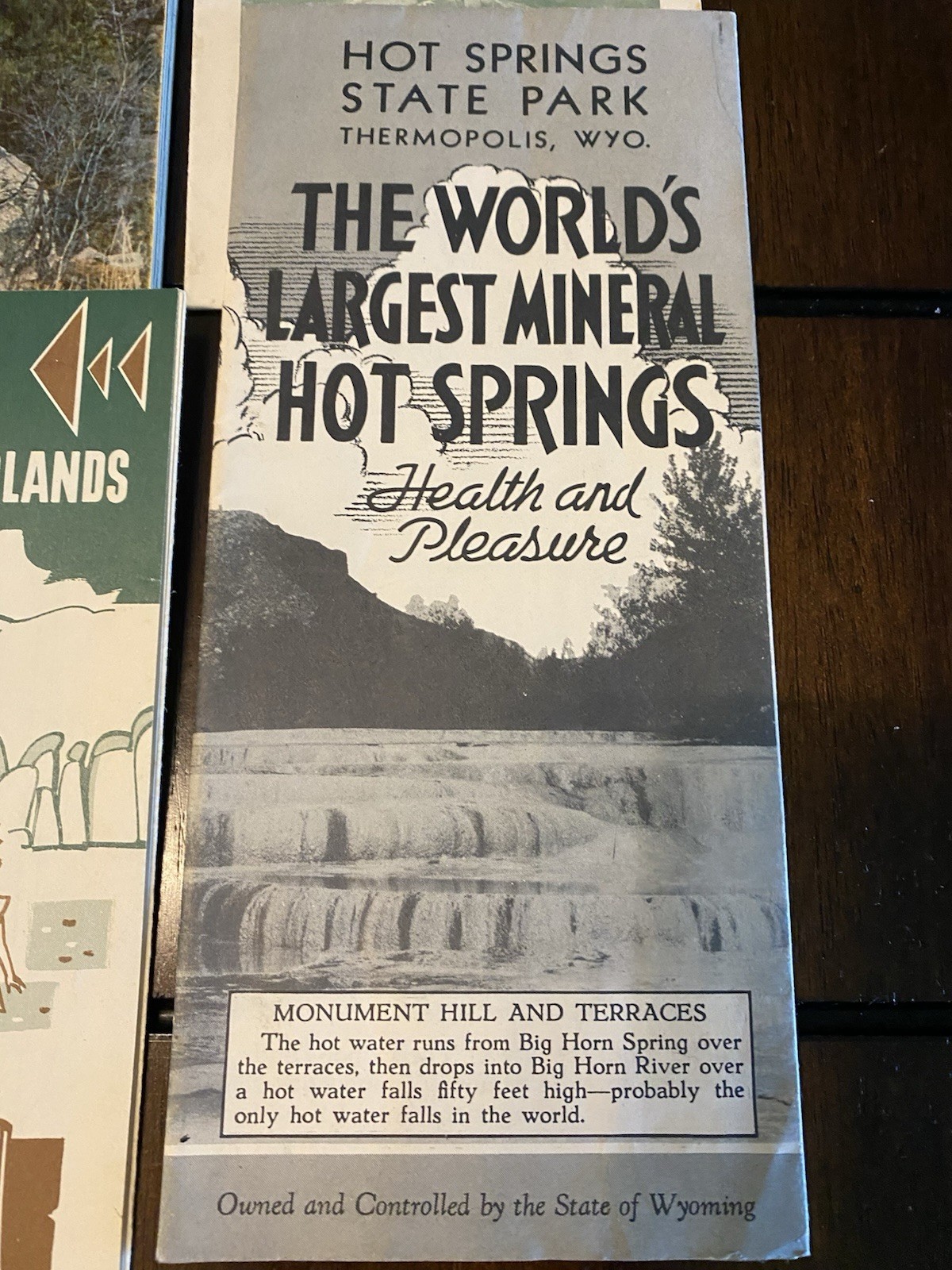 Vintage Lot Of 9 Western United States Travel & State Park Brochures/ 30s – 50s